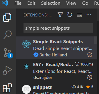 Image react extention