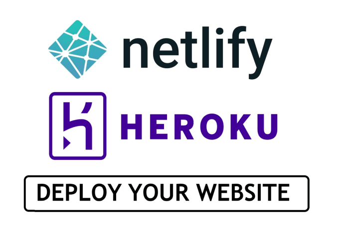 Deploy web app with netlify and heroku